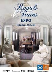 ZO 22/01/23 Expo 'Royals & Trains' in Train World Schaarbeek 